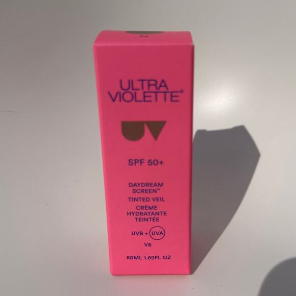 Ultra Violette  Daydream Screen SPF 50 Tinted Veil Shade V6 SkinTint Moisturizer - Picture 1 of 13